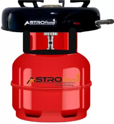 Astro flame Cylinder Mounted Iron Manual Gas Stove  (1 Burners)
